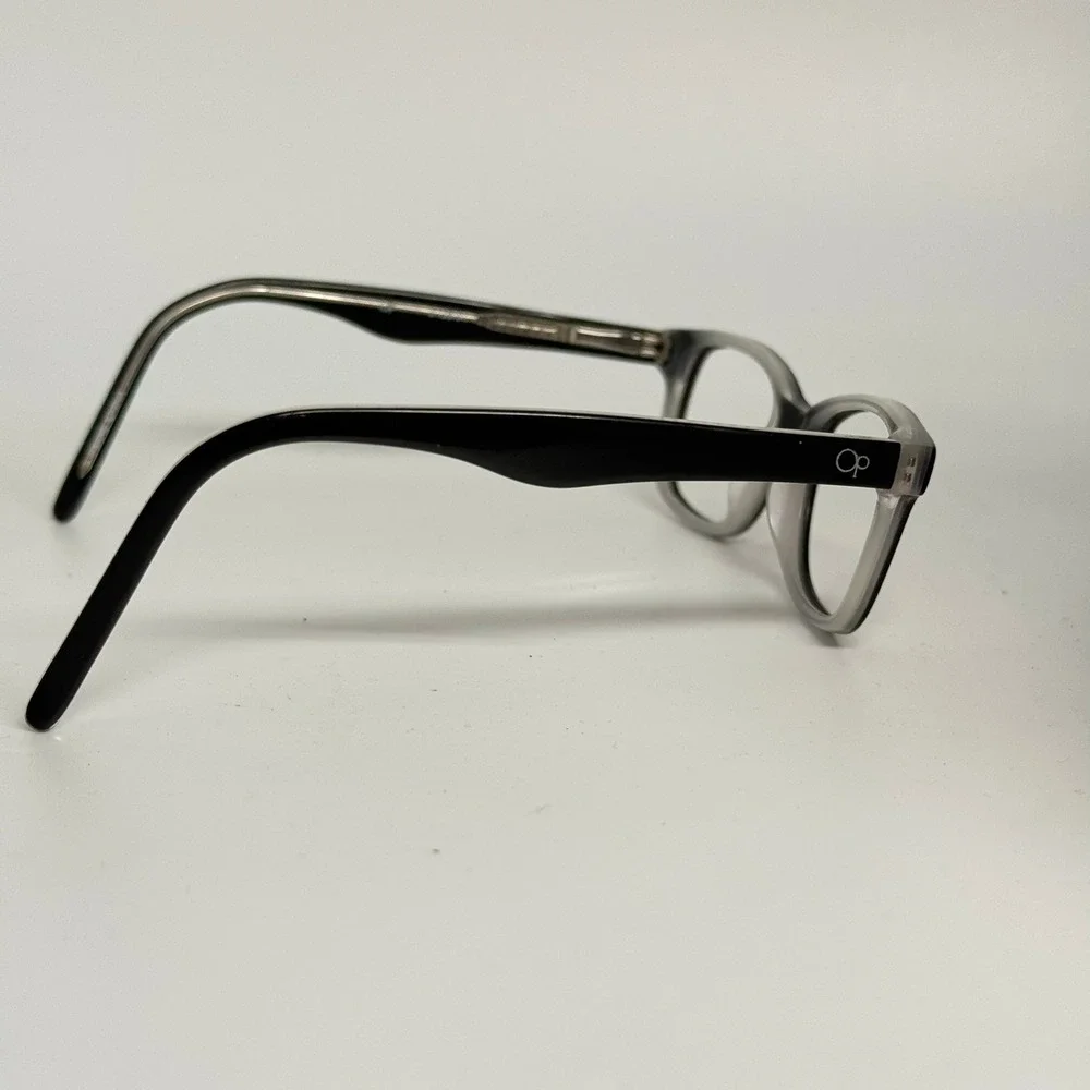 Ocean Pacific OP Eyeglasses H6577 Black Clear Ombre Rectangular Frames 45-16-130